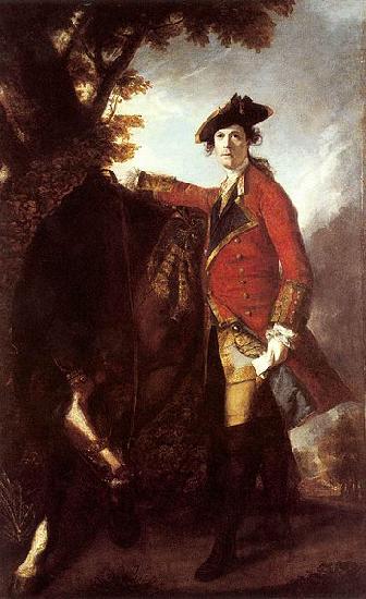 Sir Joshua Reynolds Kapitein Robert Orme oil painting image